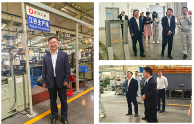 【商会动态】商会副秘书长朱仲升到青岛征和工业、青岛德盛走访交流